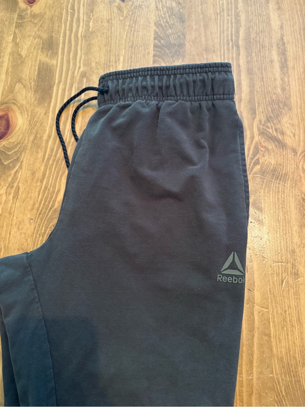 Reebok Men's green Logo Sweatpants Joggers